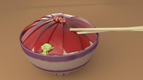Maguro-Don (Tuna Rice Bowl) preview image